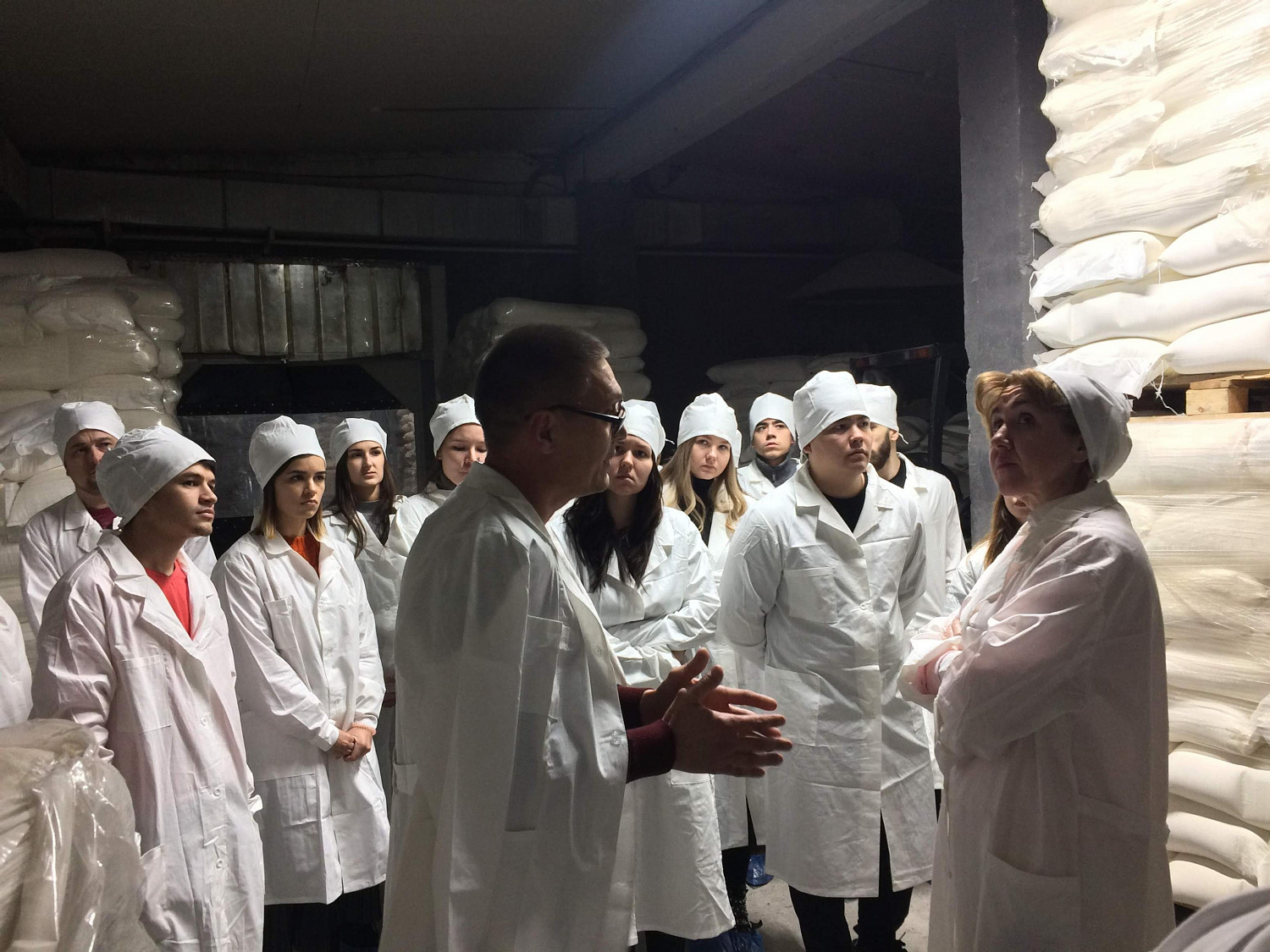 Первая экскурсия для студентов